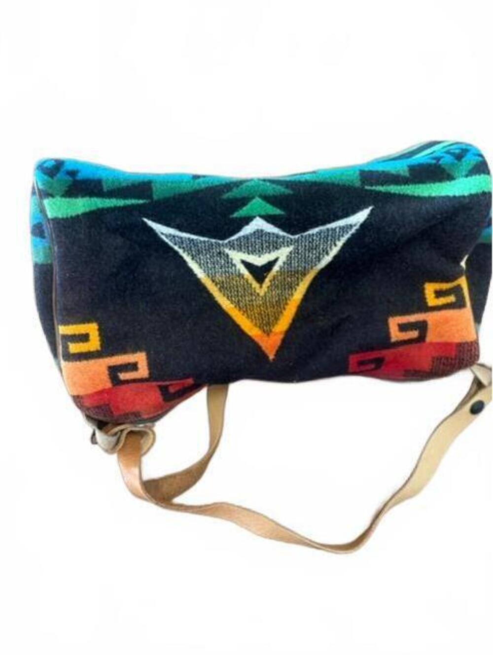 New Pendleton Wool Leather Crossbody Bag - Picture 7 of 7